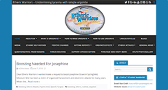 Desktop Screenshot of ethericwarriors.com